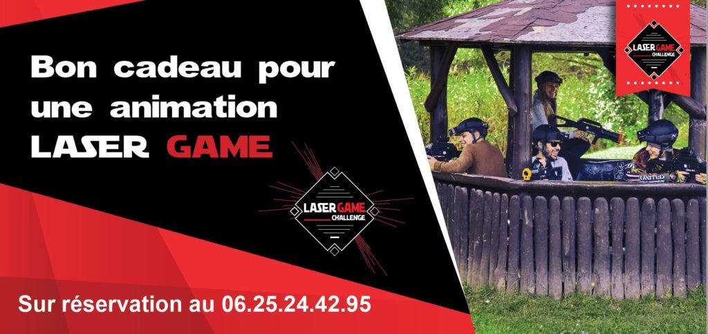 Bon cadeau Laser Game